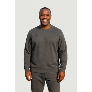 Spyder Active Men's M Gray Crewneck Pullover Sweatshirt i1691